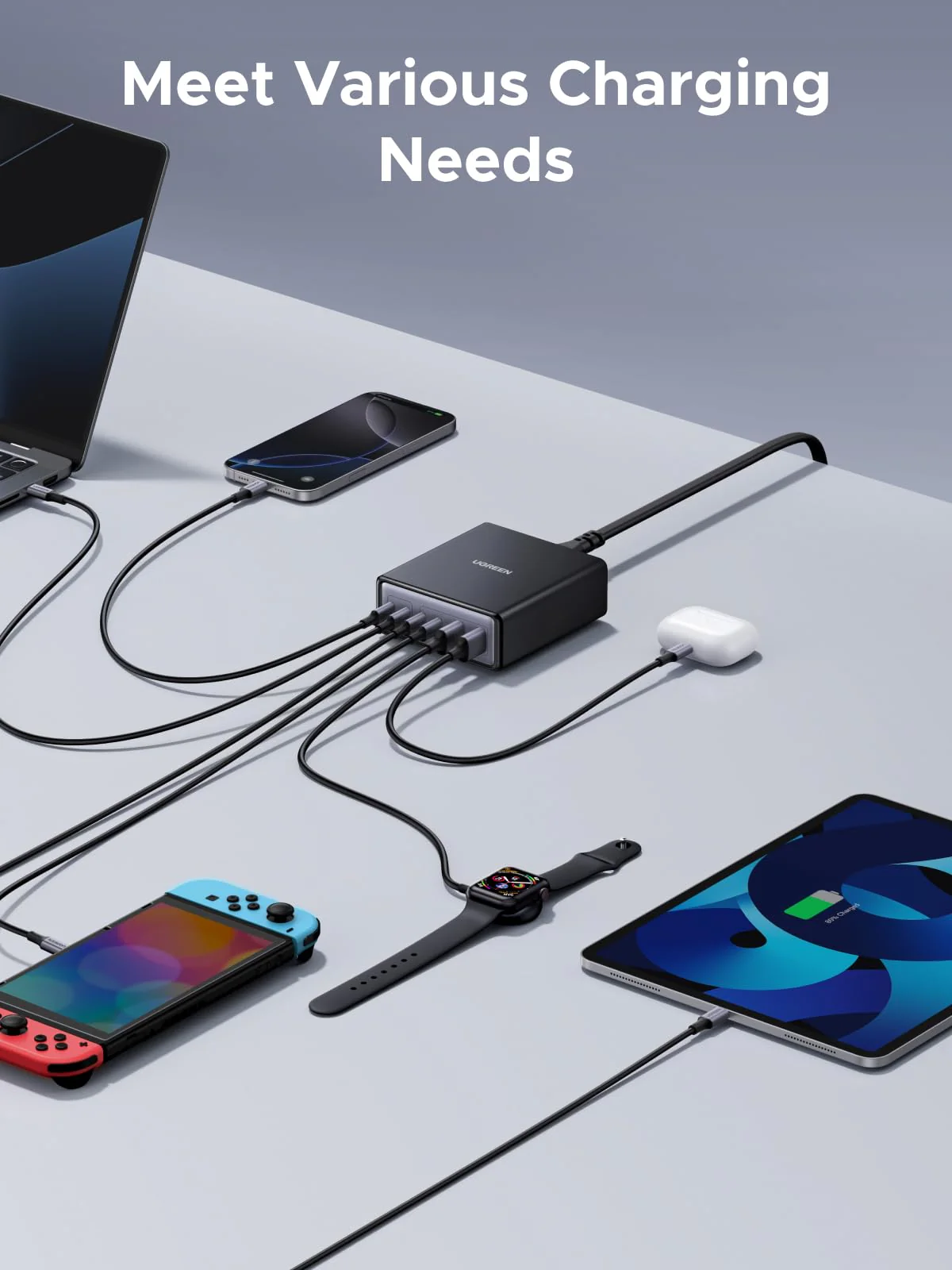 UGREEN 100W 6-Port Charger - Image 3