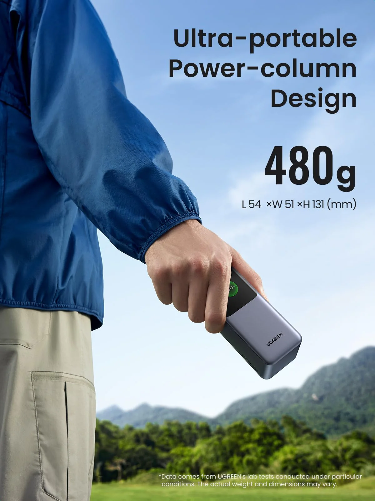 UGREEN 130W Power Bank with USB-C Cable - Image 6