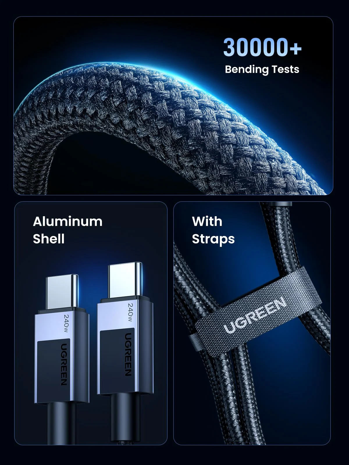UGREEN 240W PD 3.1 USB C Charger Cable - Image 6