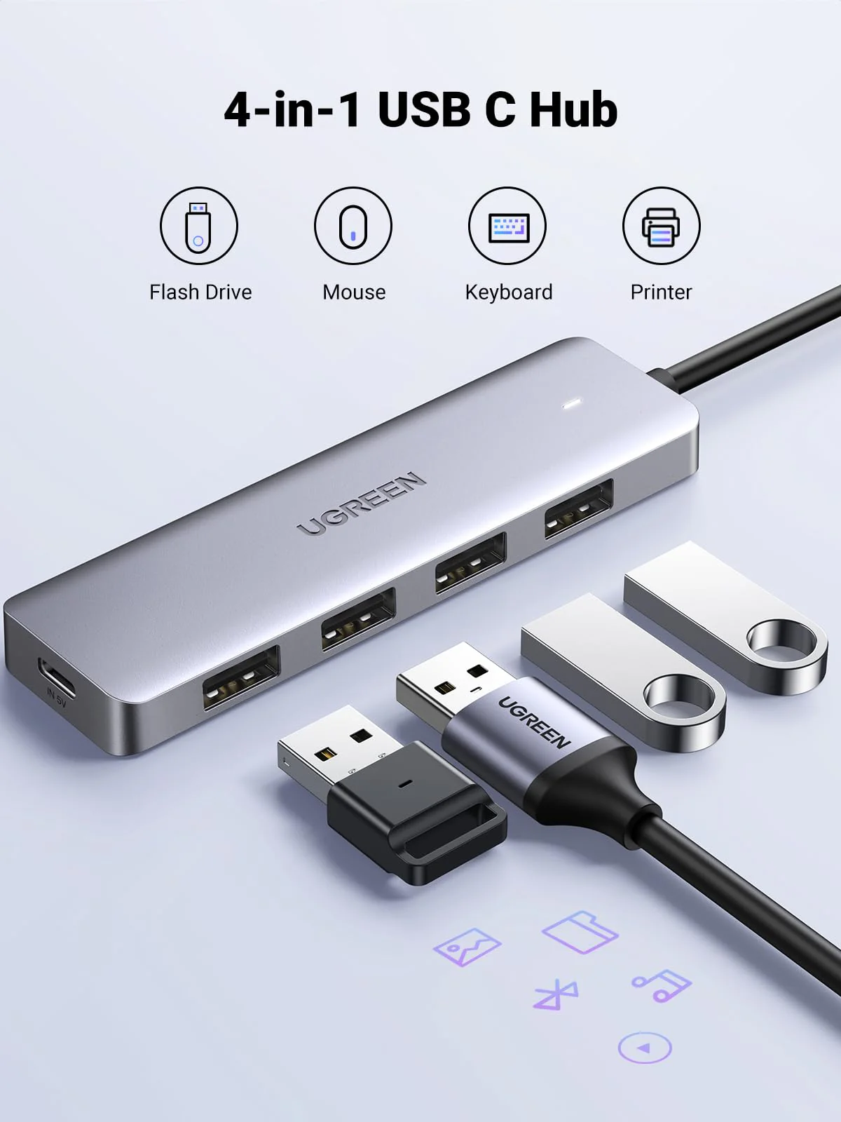 UGREEN USB C Hub 4 Ports - Image 3