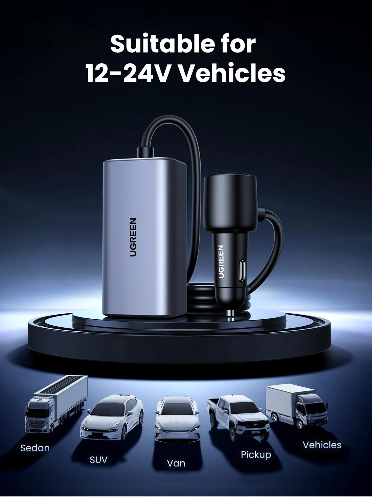 UGREEN 150W USB C Car Charger - Image 7
