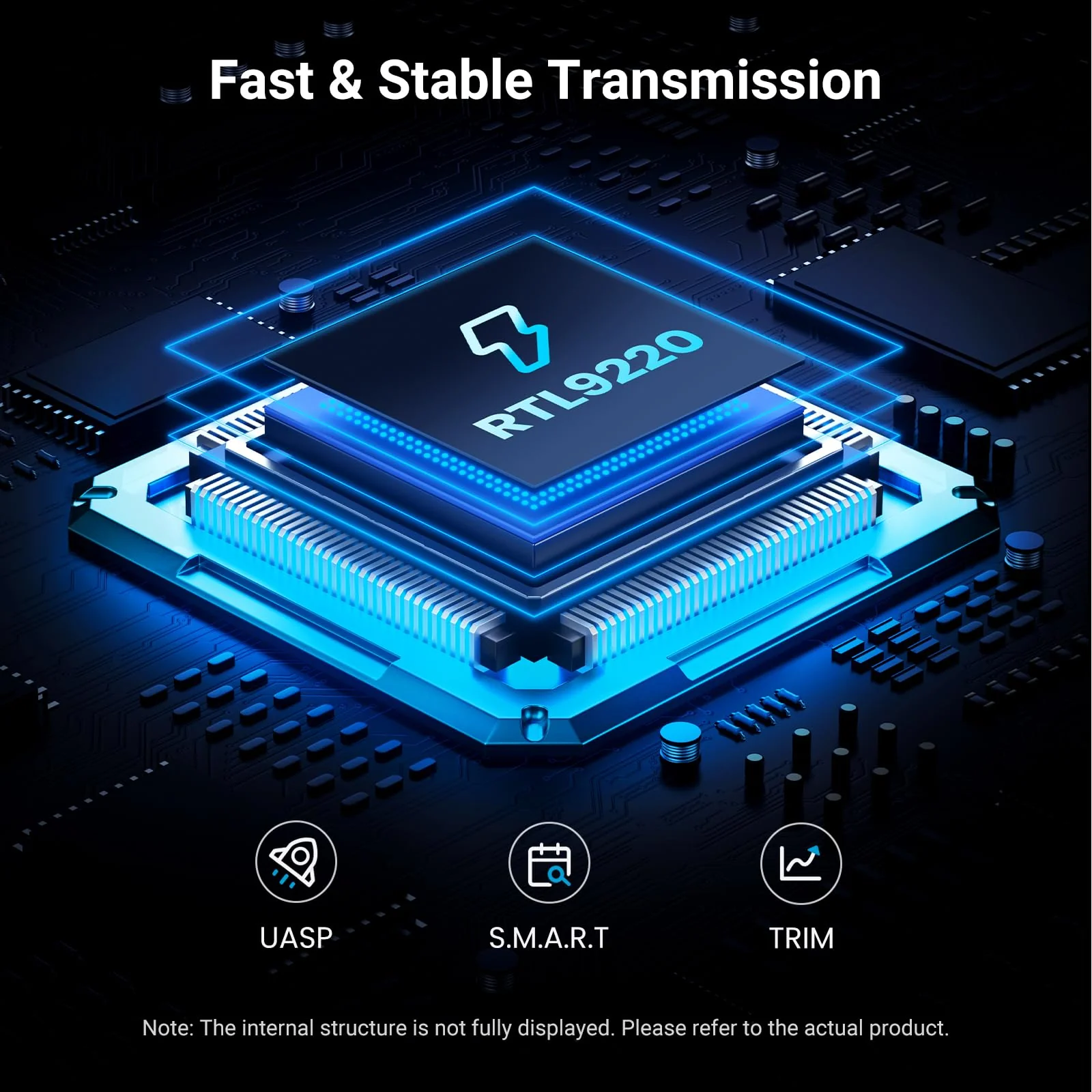 UGREEN M.2 NVMe SATA SSD Enclosure - Image 4