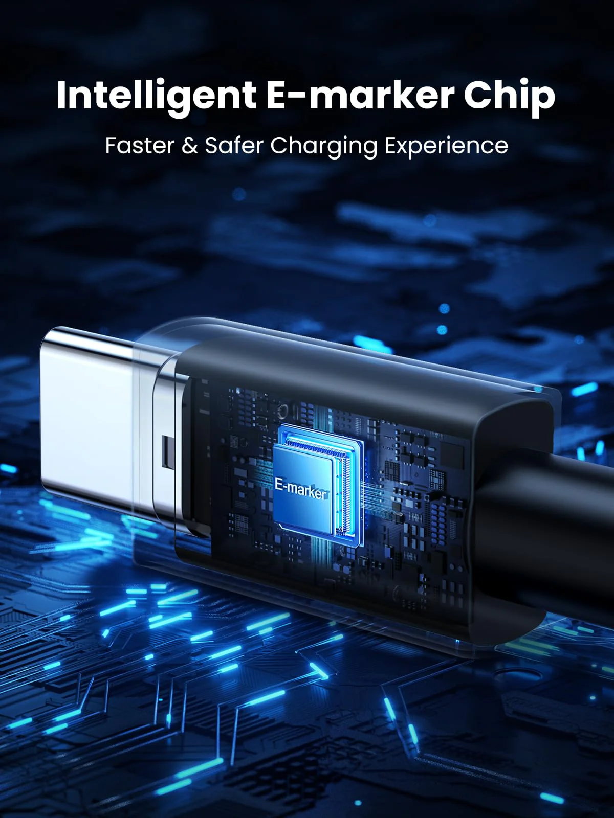 UGREEN USB C to USB C Cable, 240W USB C Cable Fast Charging, USB C Charger Cable Type C Cord Compatible with MacBook Pro/Air, iPhone 16/16 Pro/16 Pro Max/15, Galaxy S24/S23, iPad Pro/Air/Mini 6, 6.6FT - Image 6