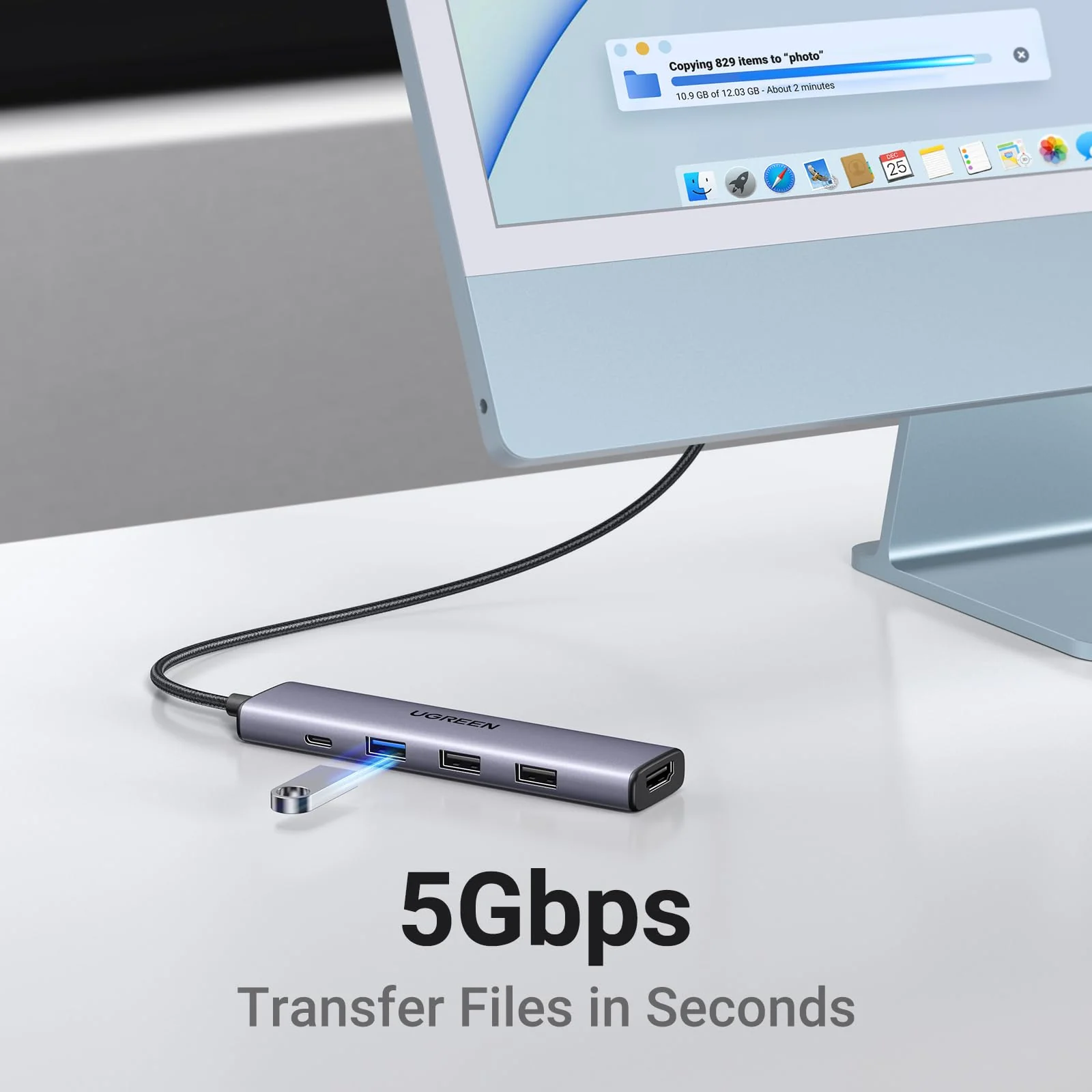 UGREEN 5-in-1 USB-C Hub - Image 4
