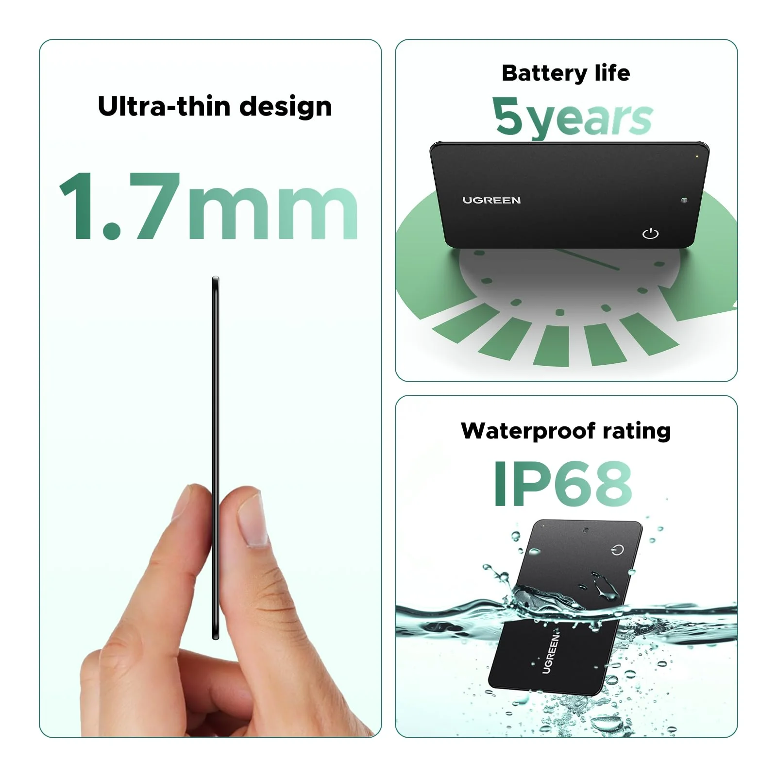 UGREEN FineTrack Slim G Smart Finder (Android Only) - Image 4