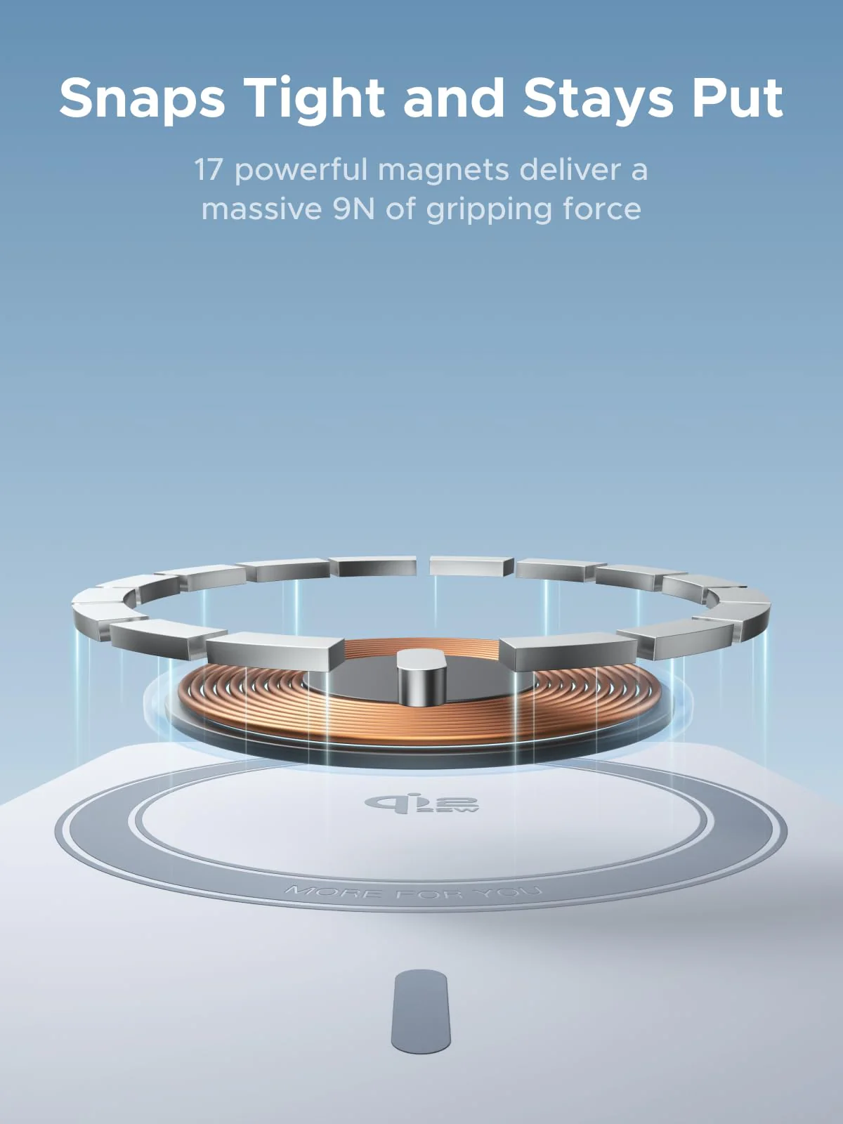 UGREEN MagFlow Magnetic Wireless Power Bank 20000mAh Qi 25W - Image 4