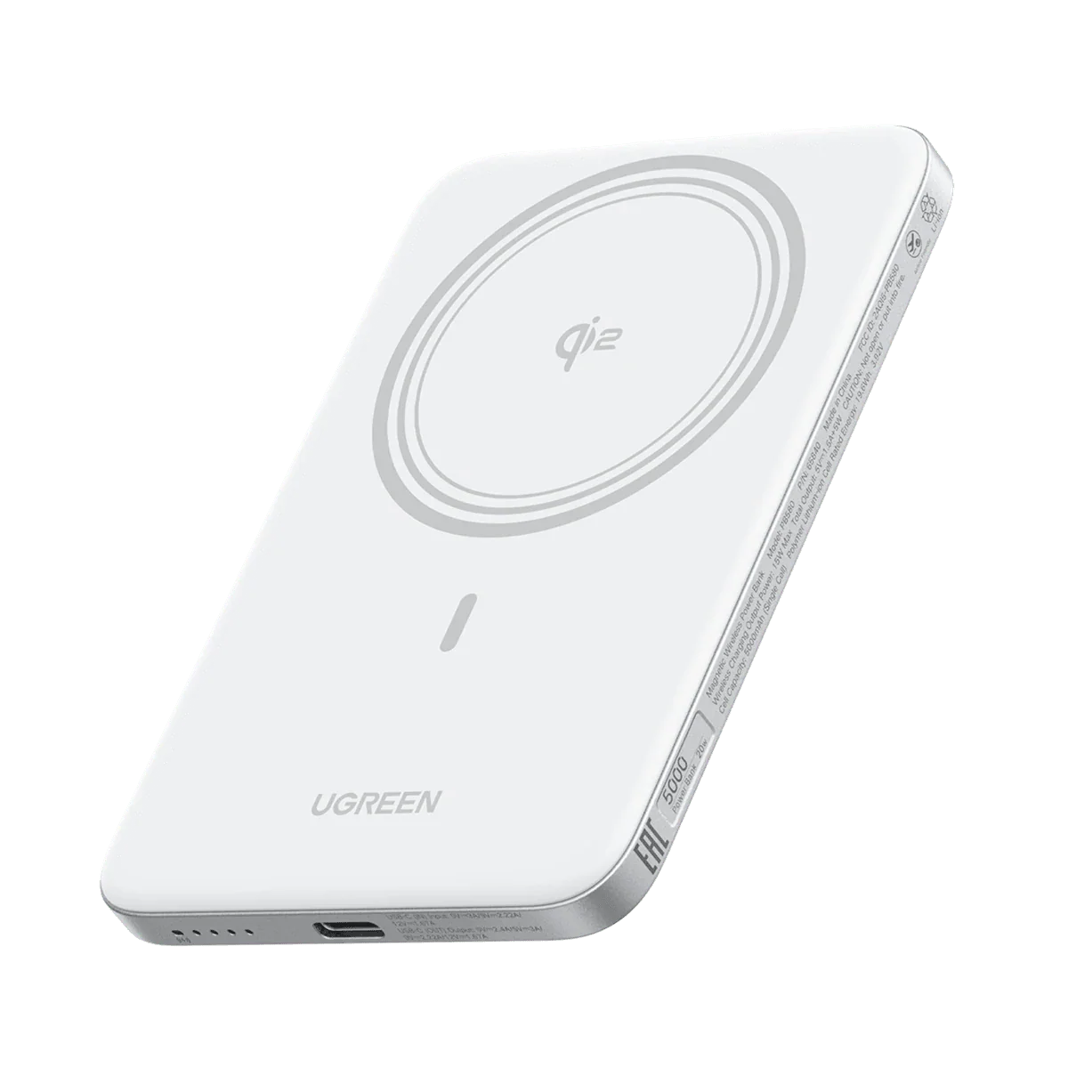 UGREEN MagFlow Air Magnetic Power Bank (5000mAh, Qi2 15W) - Image 13