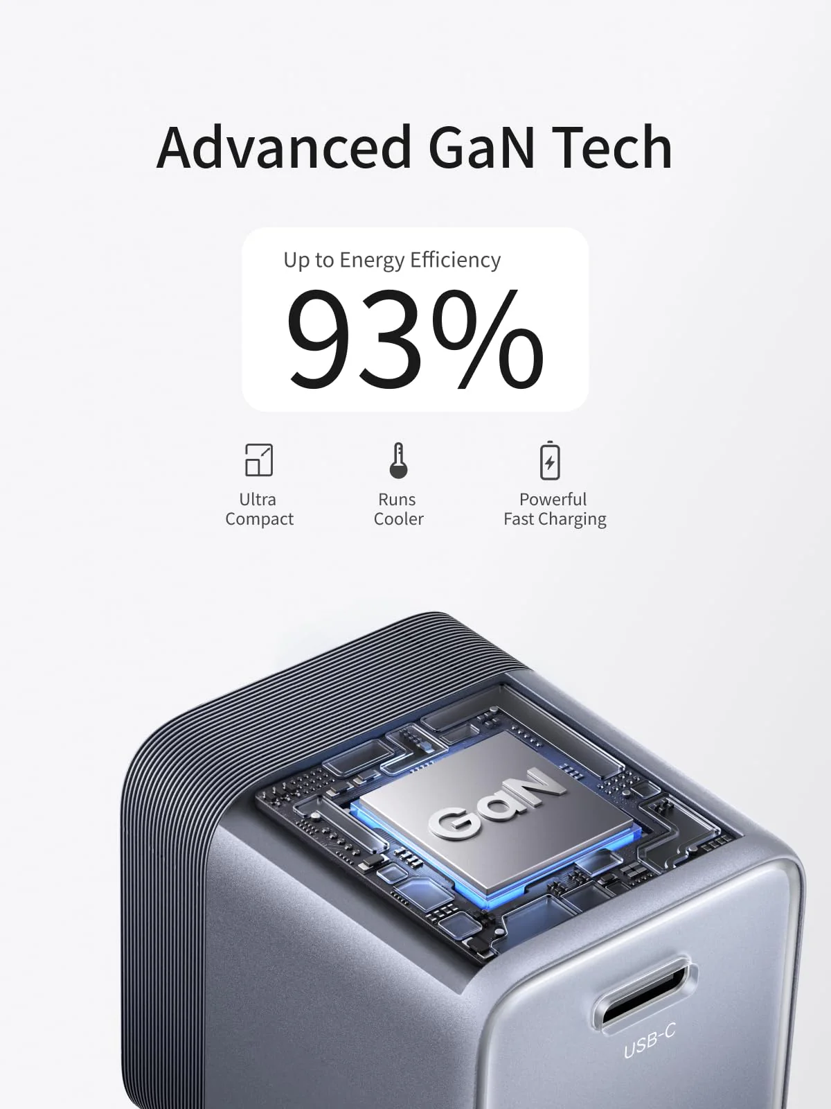 UGREEN Nexode Air USB-C Charger (45W, GaN, Foldable Plug) - Image 6