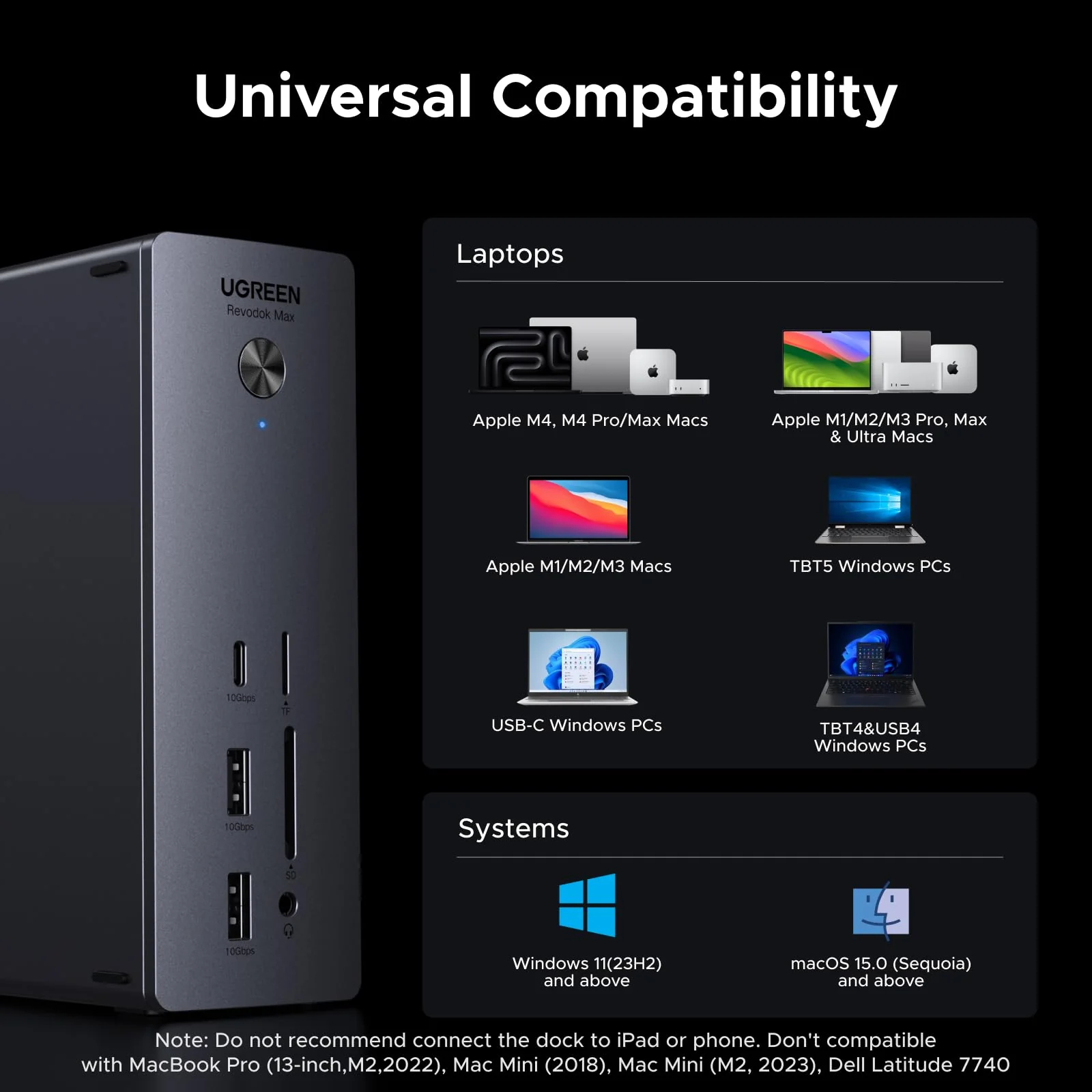UGREEN Revodok Max Thunderbolt 5 Docking Station - Image 8
