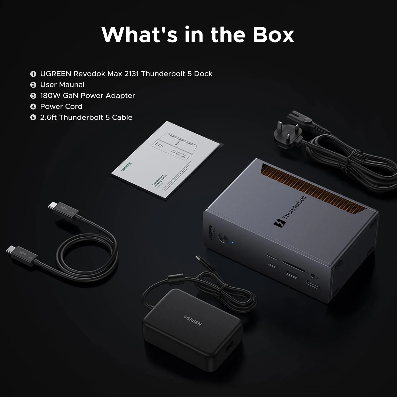UGREEN Revodok Max Thunderbolt 5 Docking Station - Image 9