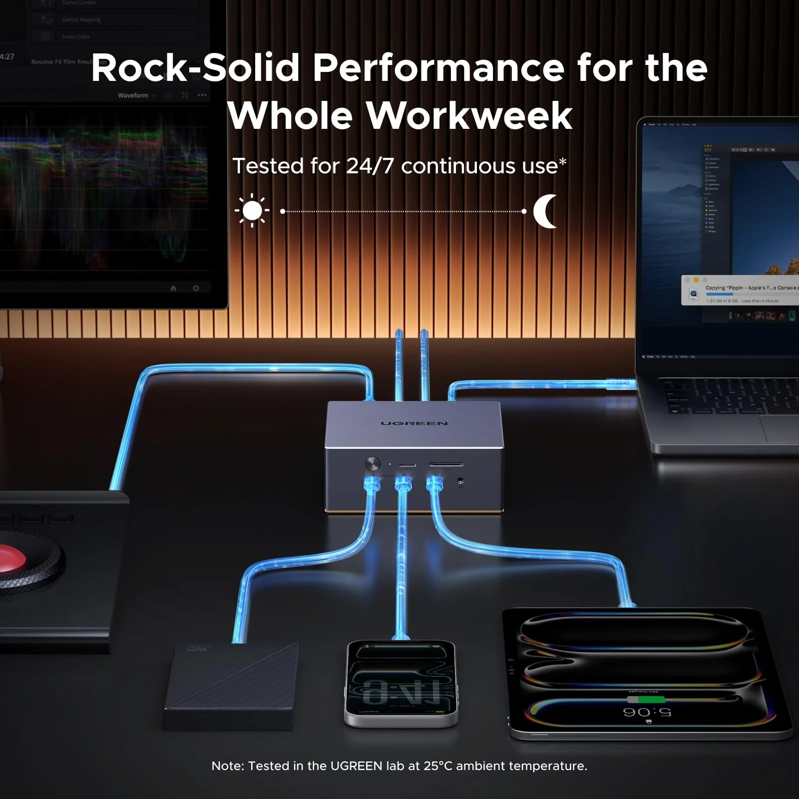 UGREEN Revodok Maxidok 17-in-1 Thunderbolt™ 5 Docking Station - Image 8