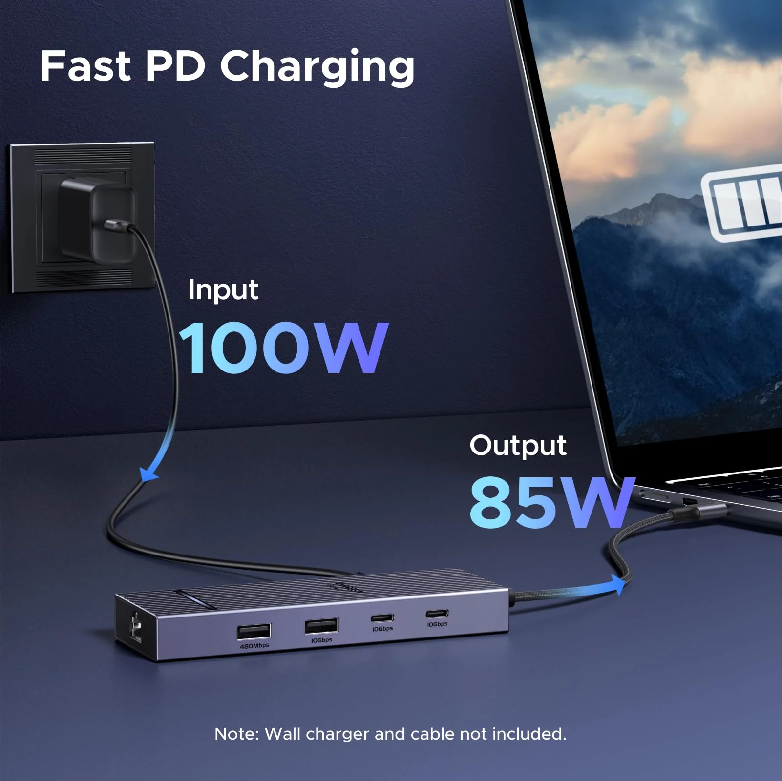 UGREEN Revodok Pro 7-in-1 USB-C Hub with 4K DisplayPort - Image 6