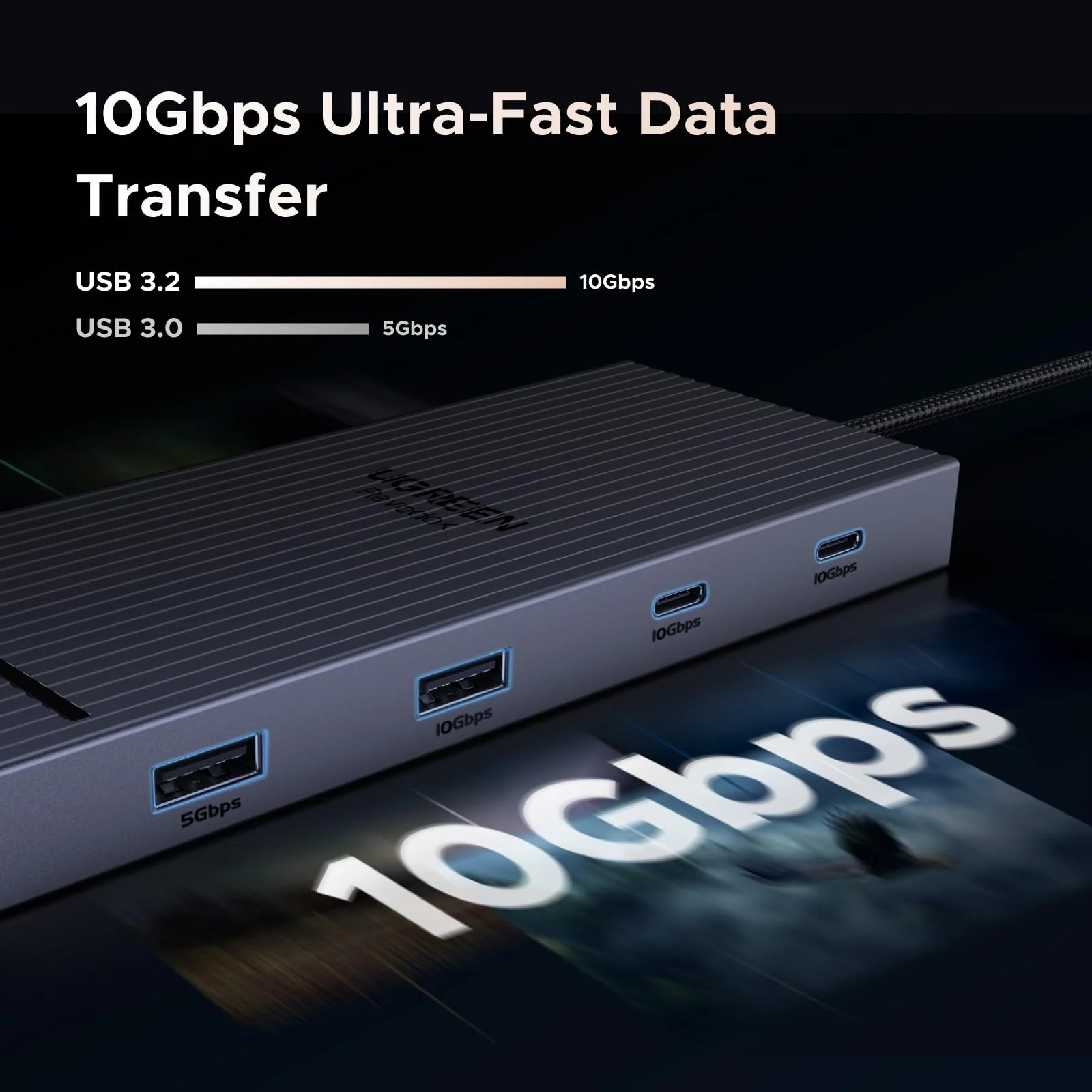 UGREEN Revodok Pro 10-in-1 USB-C Docking Station - Image 4