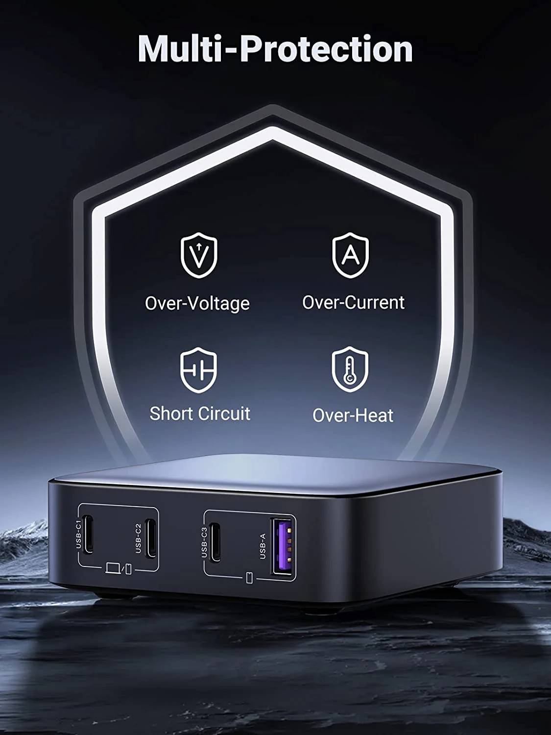UGREEN 100W Desktop Charger - Image 4