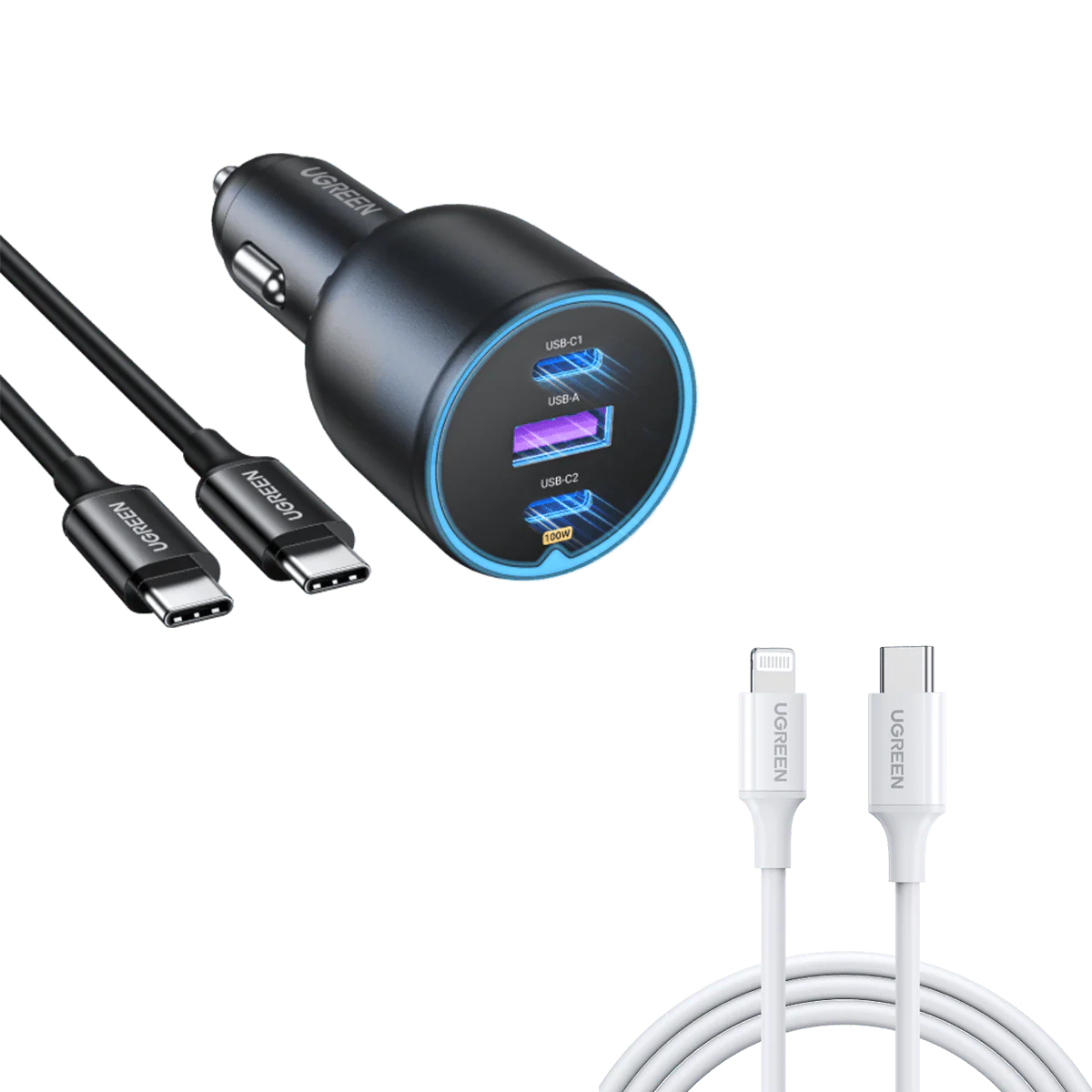UGREEN 130W USB-C Car Charger - Image 8