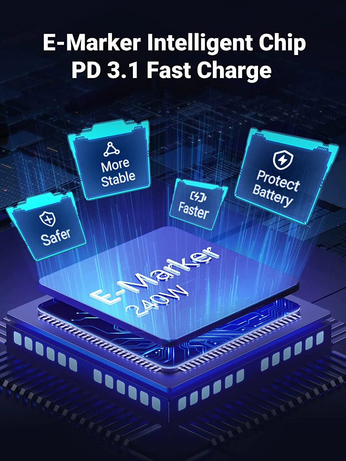 UGREEN 240W PD3.1 USB C to USB C Cable - Image 4