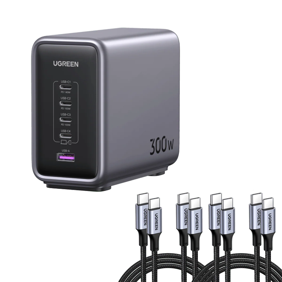 UGREEN Nexode 300W 5-Port Desktop Charger - Image 11