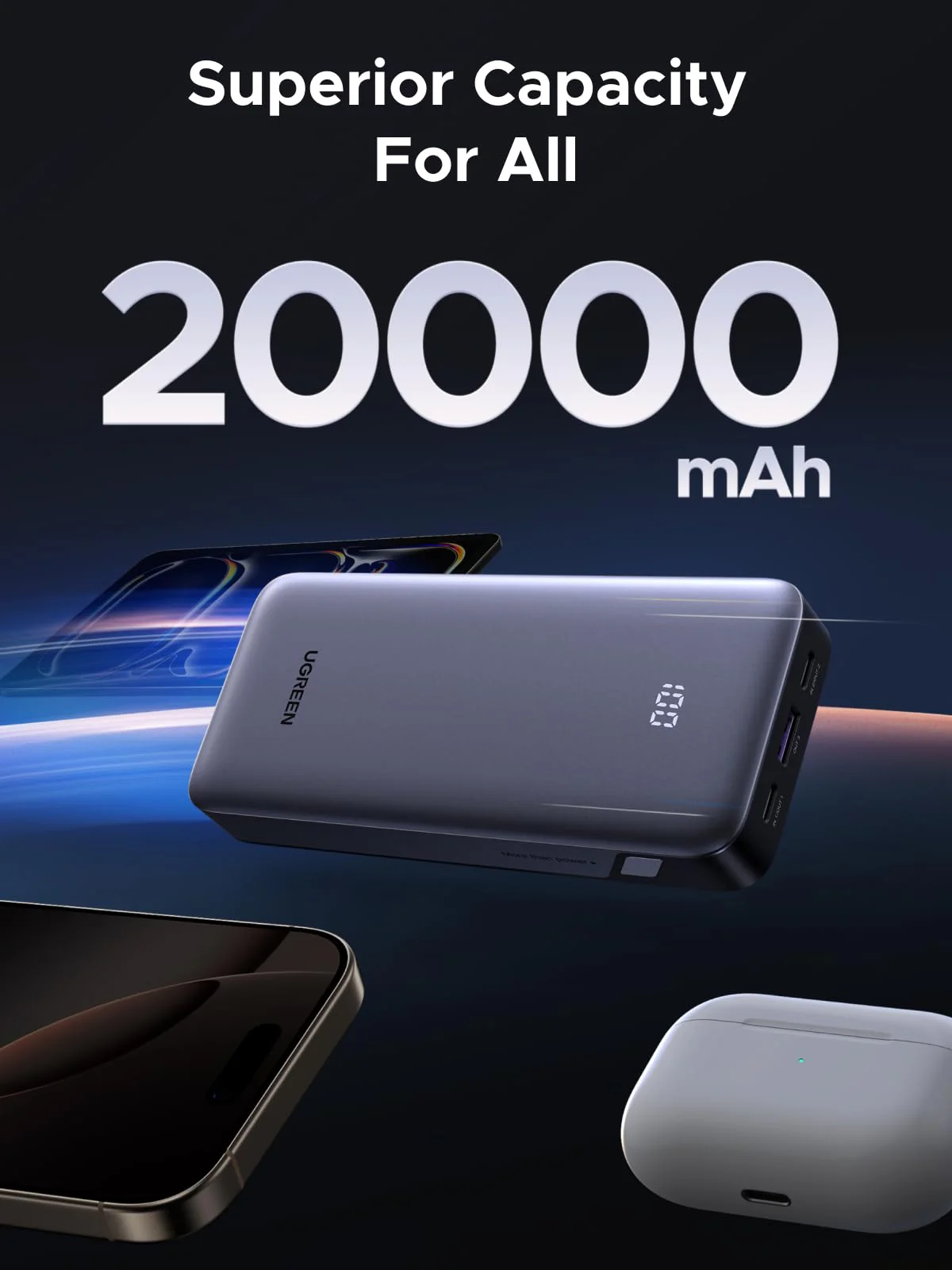 UGREEN Nexode Power Bank 20000mAh 30W - Image 2