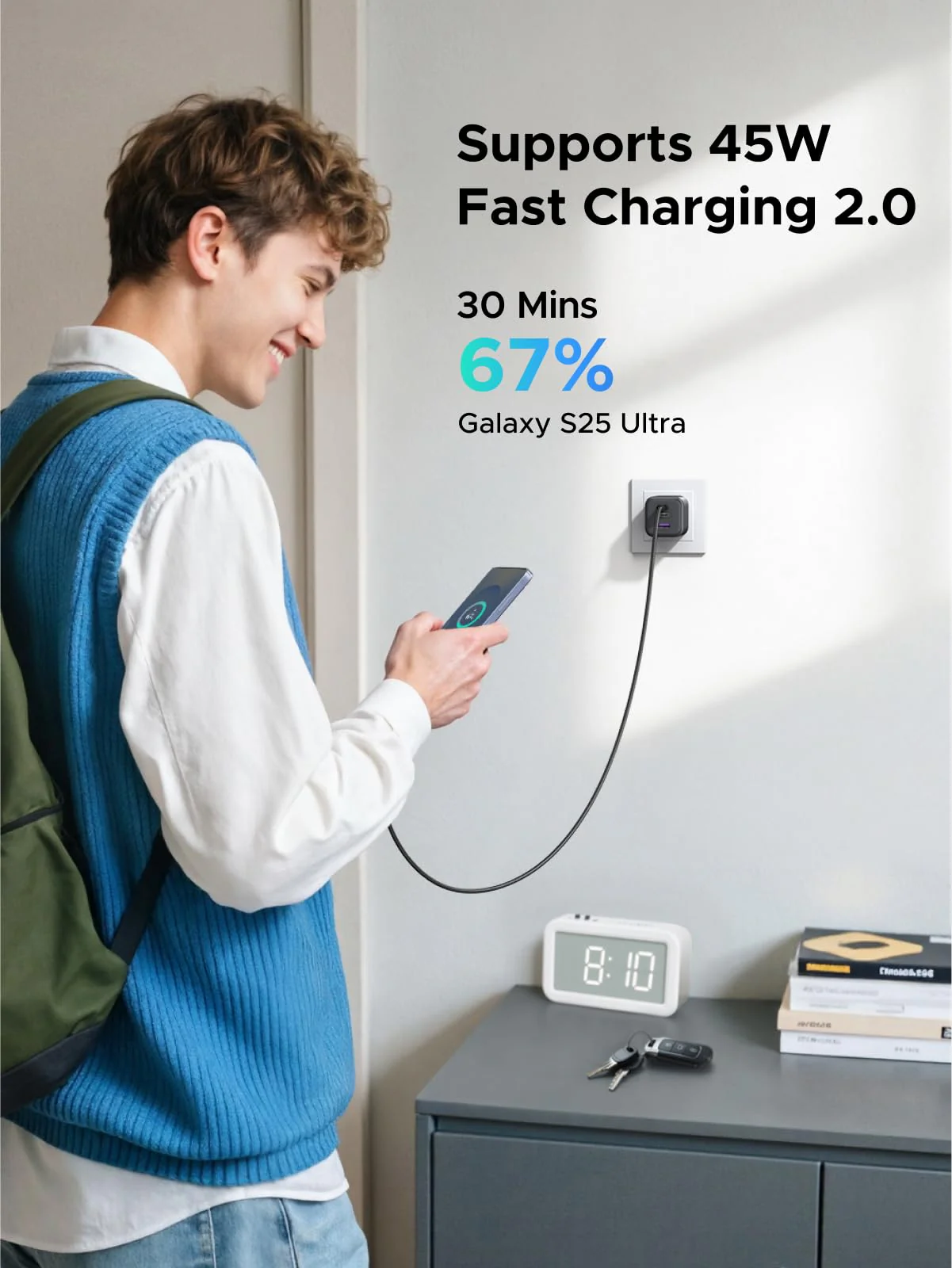 UGREEN 45W 3-Port Mini Charger - Image 6
