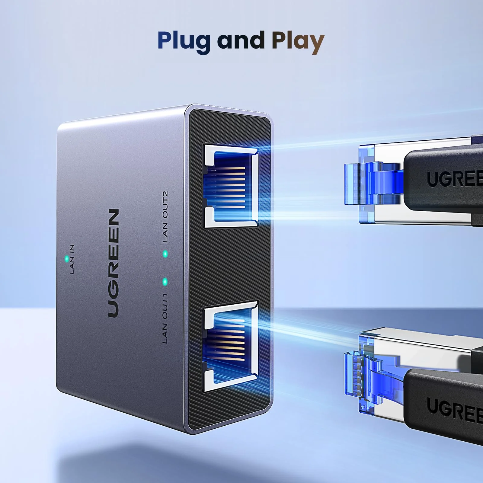 UGREEN Ethernet Splitter 1 to 2 - Image 4
