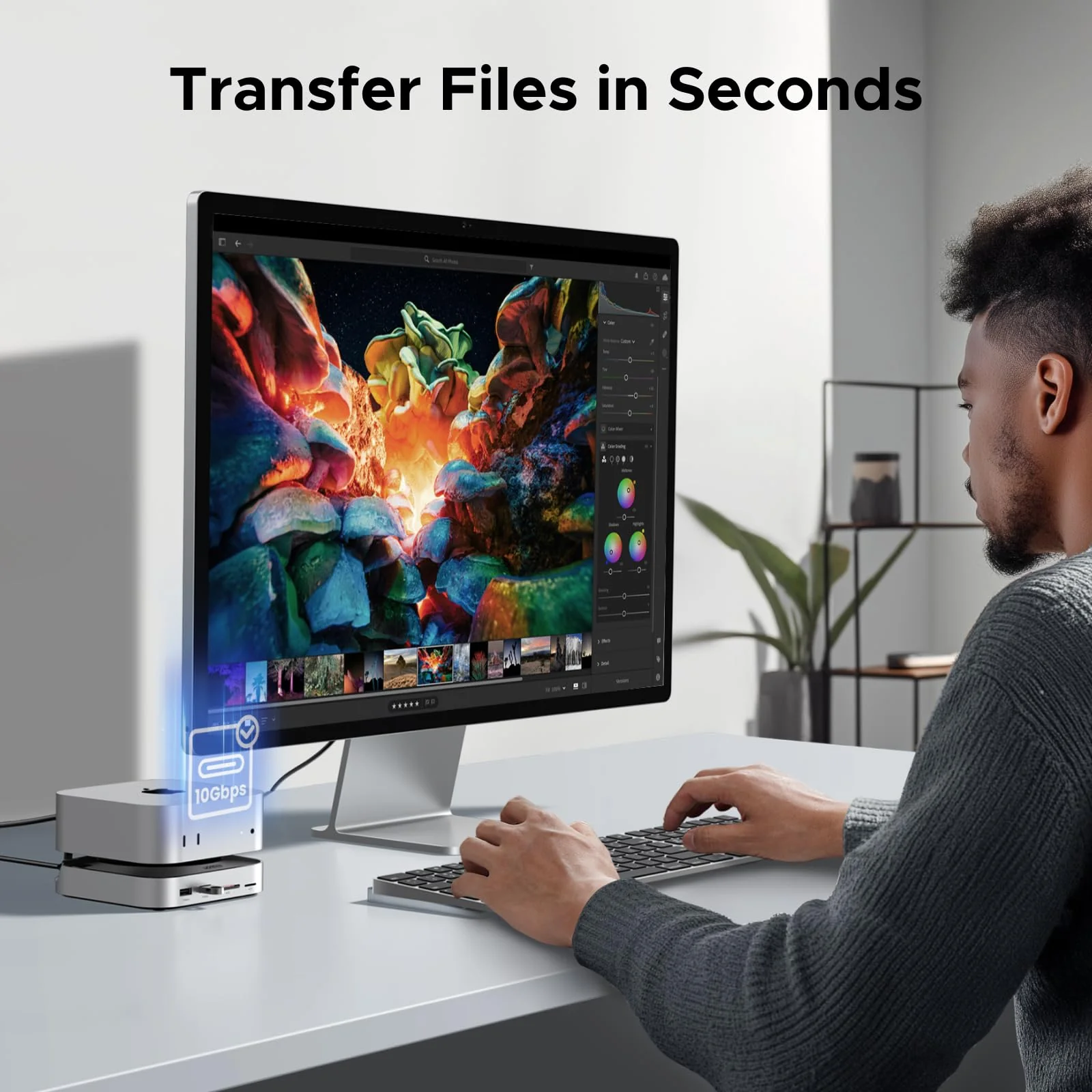 UGREEN Mac mini M4 Dock with 4K144Hz Display Port and SSD Enclosure - Image 7