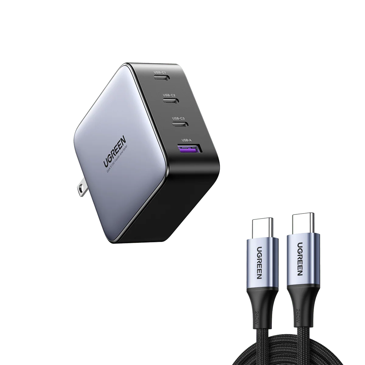 (Bundle) Nexode 100W Charger + 100W USB-C Cable 2 Pack - Image 8