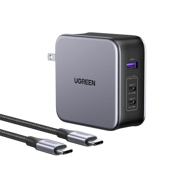 UGREEN Nexode 140W 3-Port Charger - Image 9