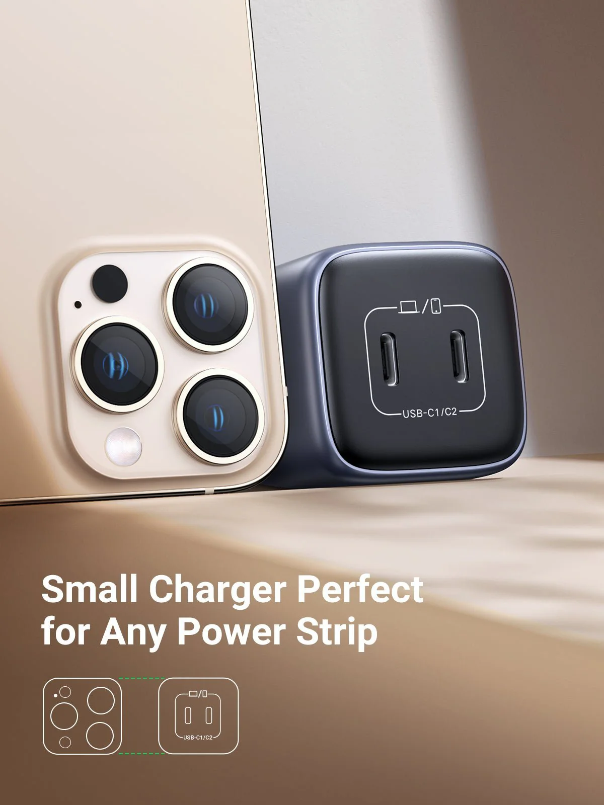 UGREEN Nexode 45W 2-Port Charger - Image 6