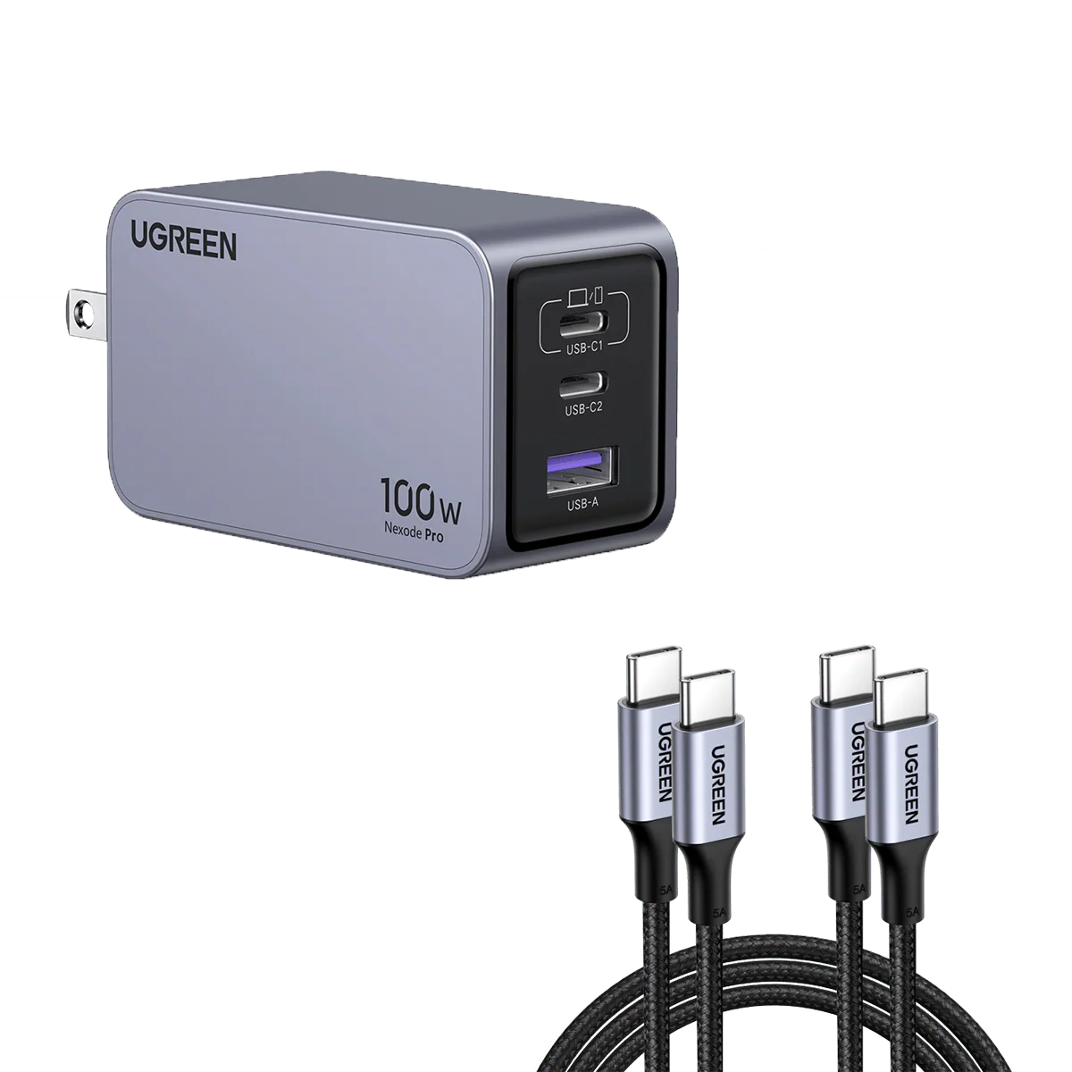 UGREEN Nexode Pro 100W 3-Port Charger - Image 11