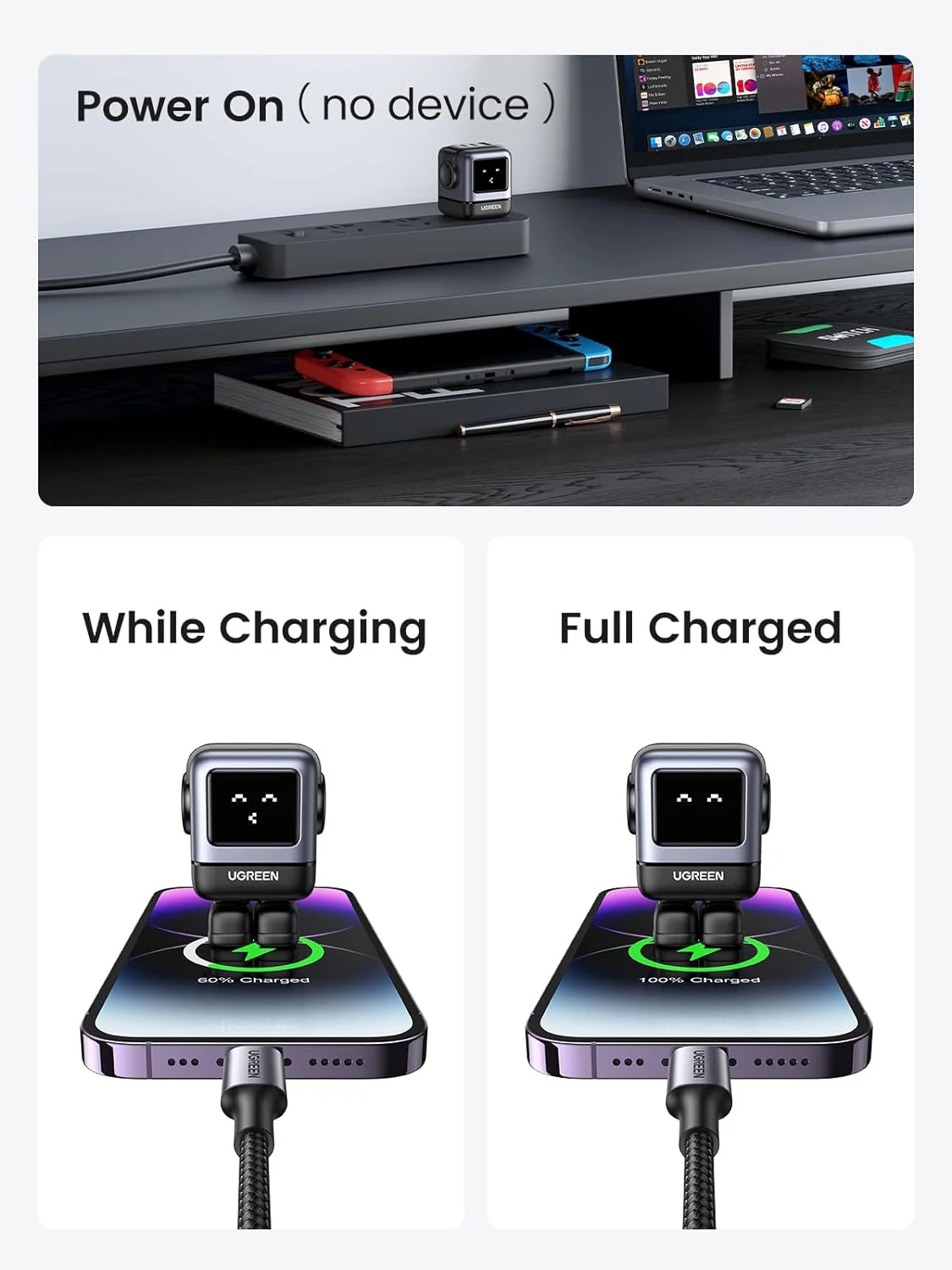 UGREEN Uno Charger 65W Bundle (Black) - Image 5