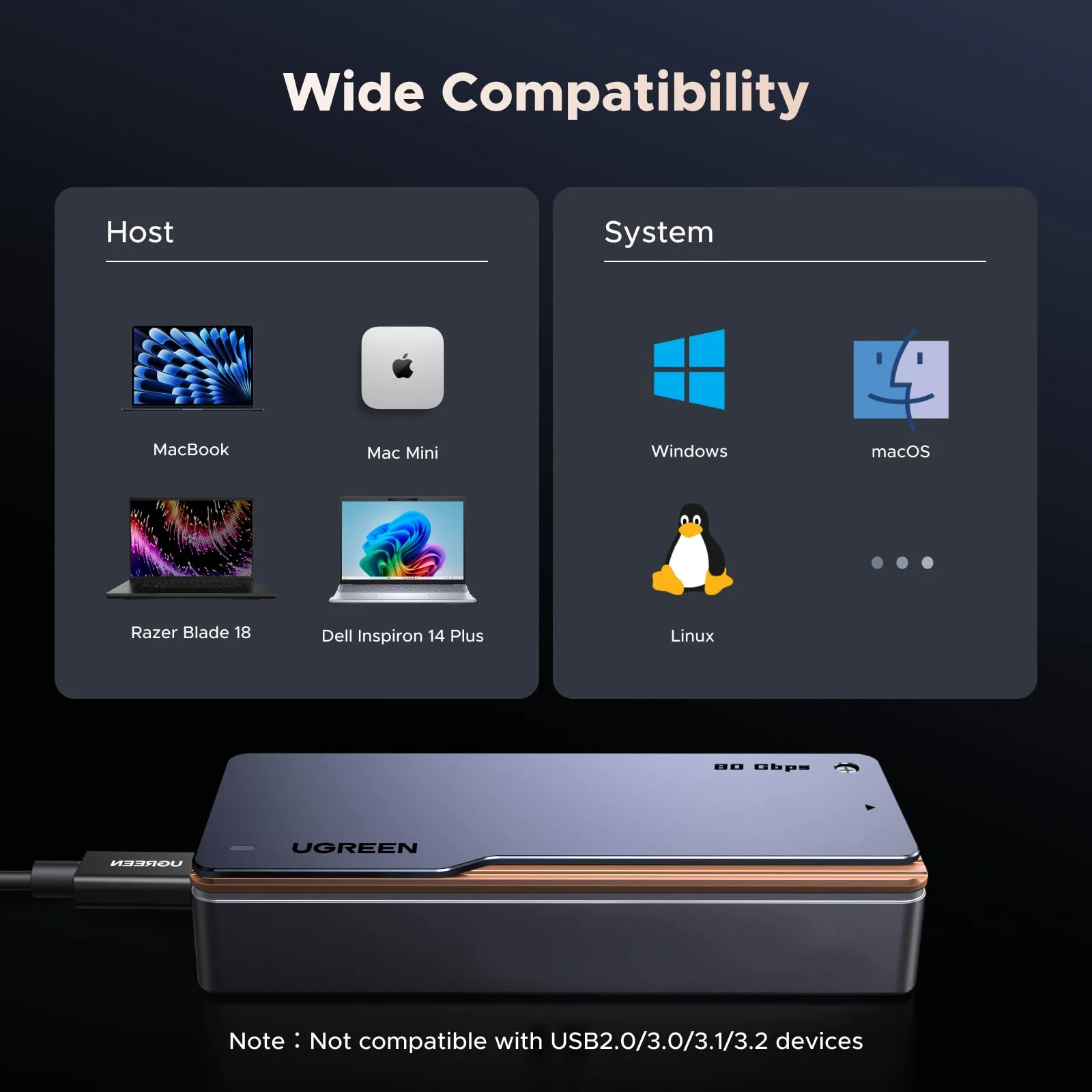 UGREEN NVMe SSD Enclosure - Image 5
