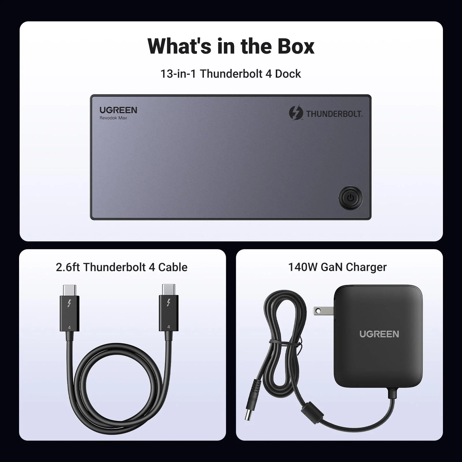 UGREEN Revodok Max 13-in-1 Thunderbolt 4 Docking Station - Image 7