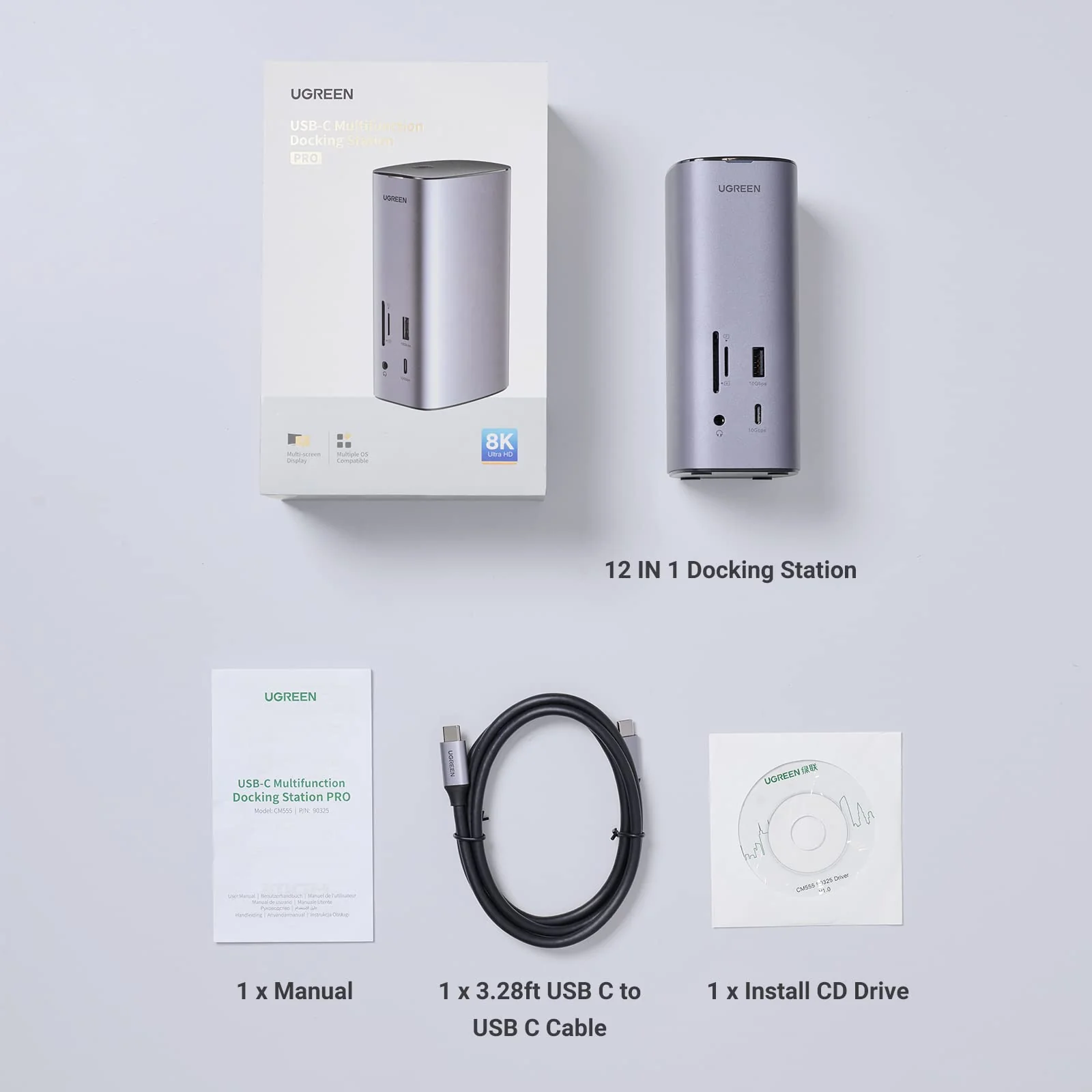 UGREEN Revodok Pro 12-in-1 Docking Station with 8K HDMI - Image 8