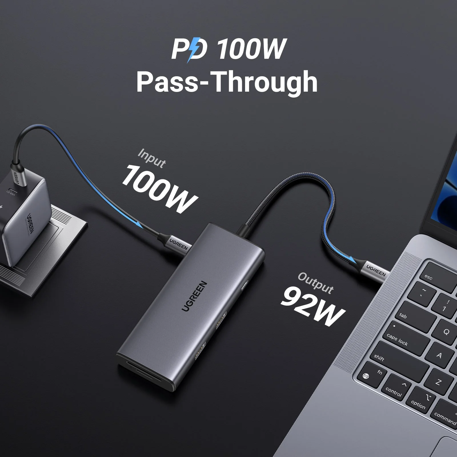 UGREEN Revodok Pro 107 7 in 1 USB-C Hub - Image 4