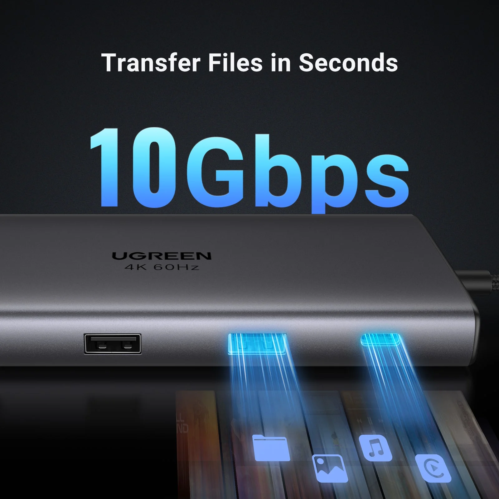 UGREEN Revodok Pro 9-in-1 USB-C Hub - Image 3