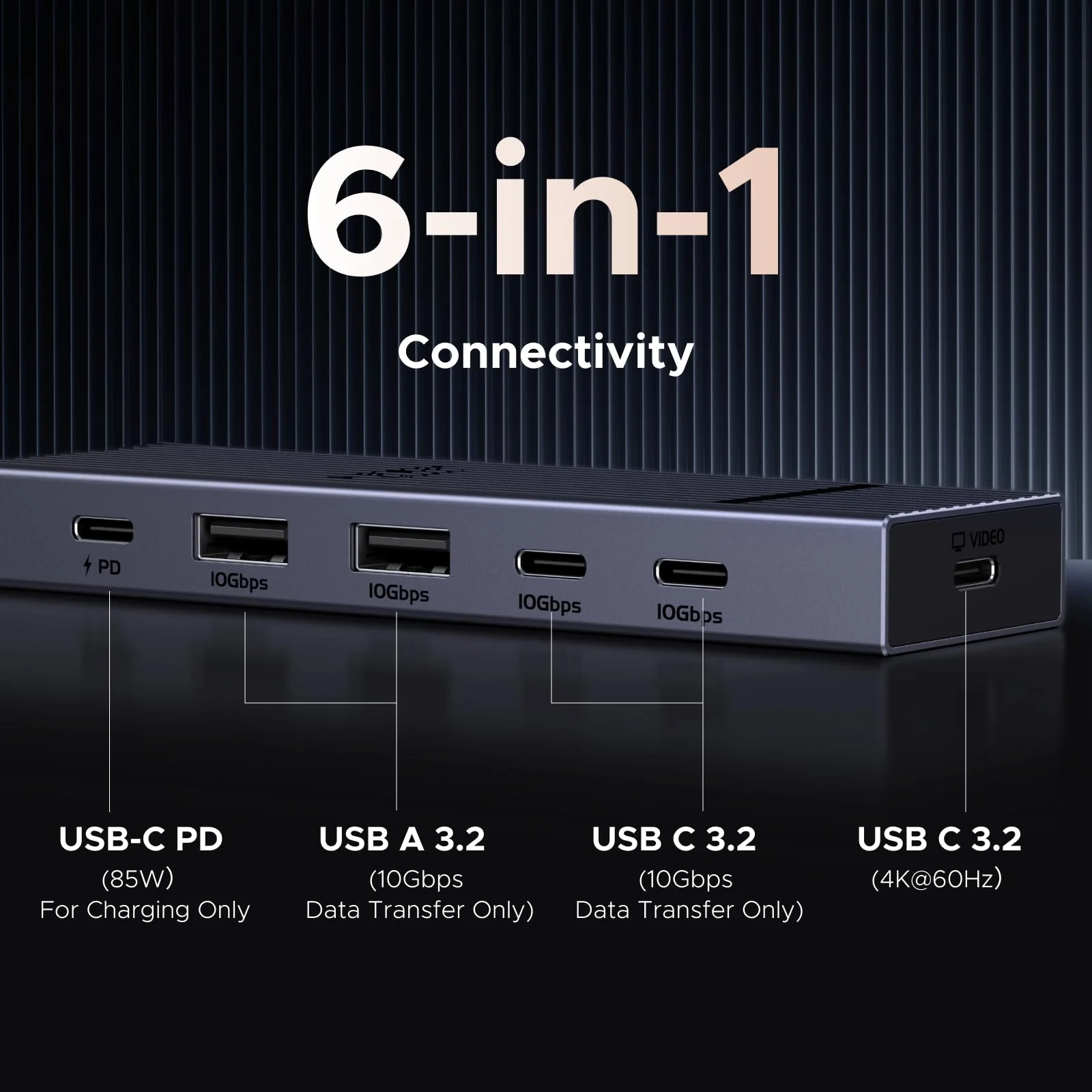 UGREEN Revodok 7-in-1 USB-C Hub | 4K HDMI & 100W Charging - Image 2