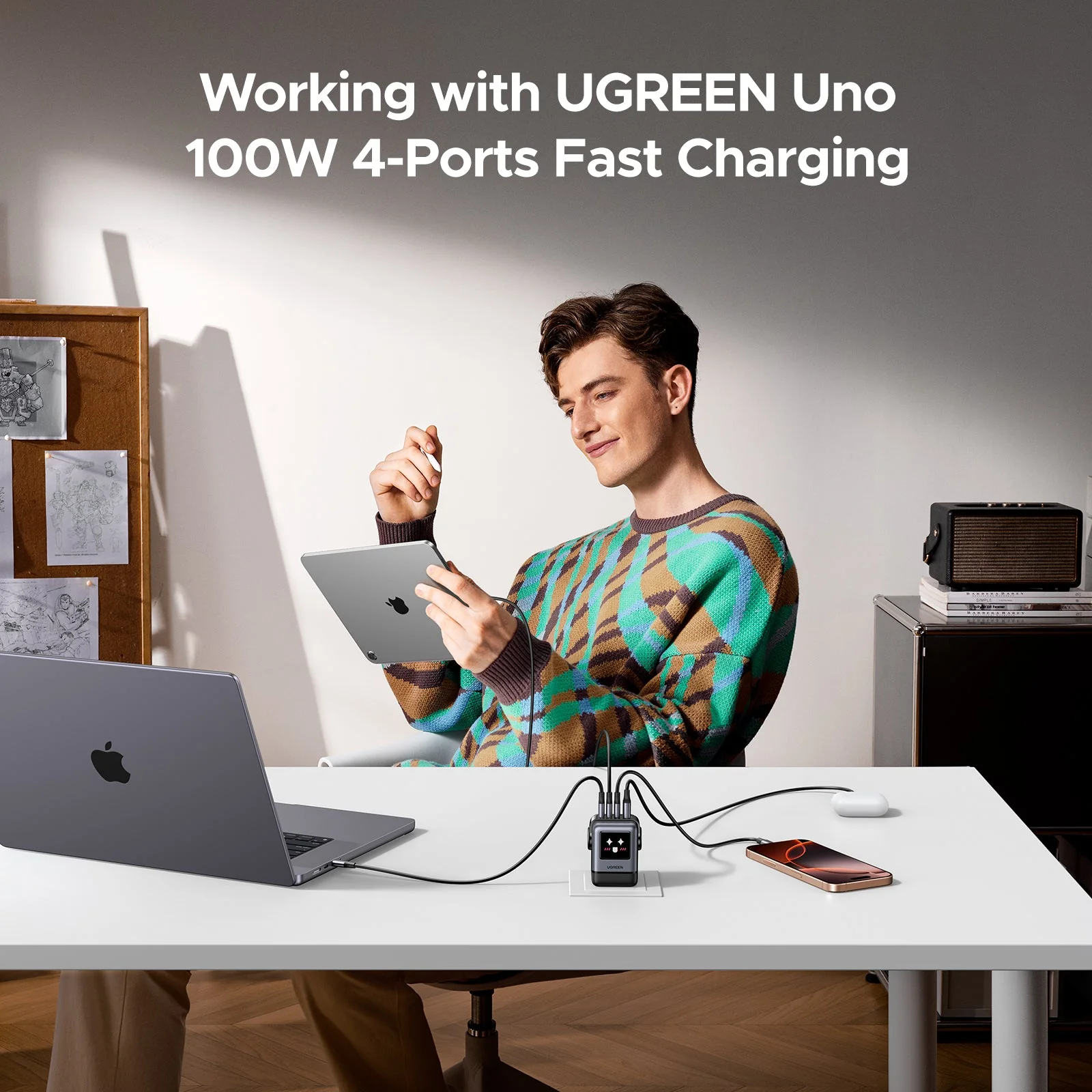 UGREEN Uno 100W 4-Port Charger - Image 8