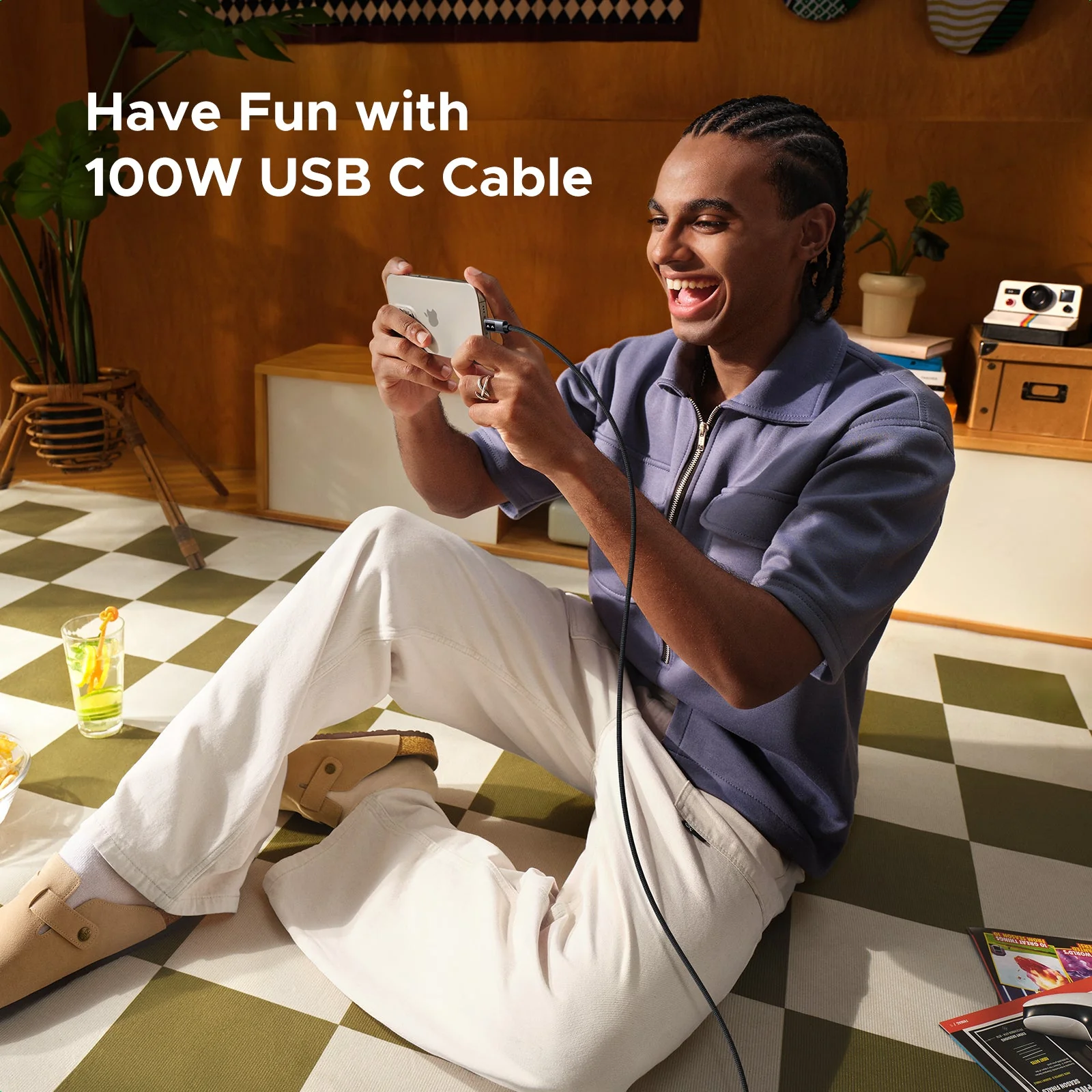 UGREEN Uno USB-C to USB-C Cable 100W - Image 8