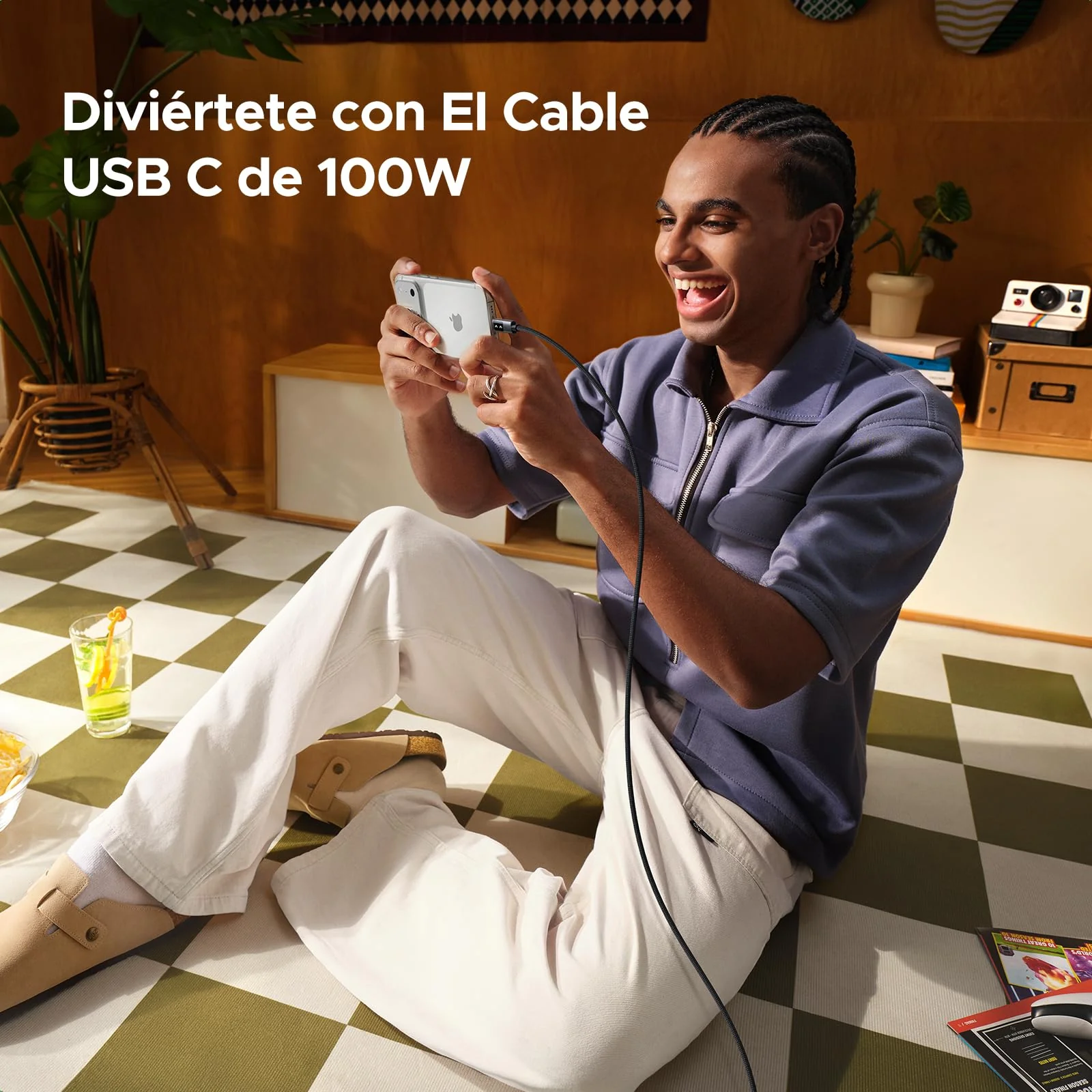 UGREEN UNO USB-C to USB-C Cable 100W, 2-Pack - Image 8