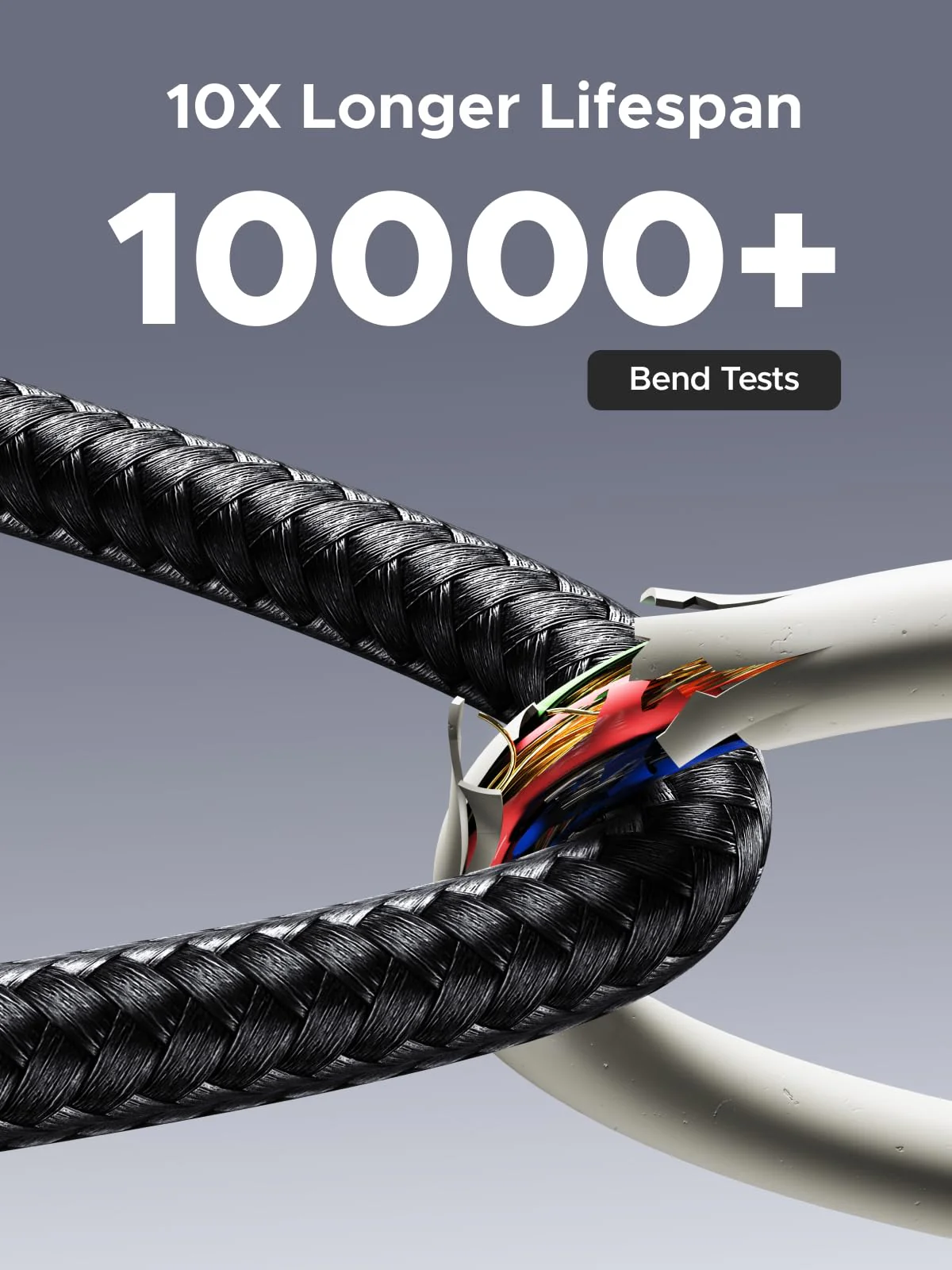 UGREEN USB-C Cable (240W, Digital Display, 480Mbps) - Image 6